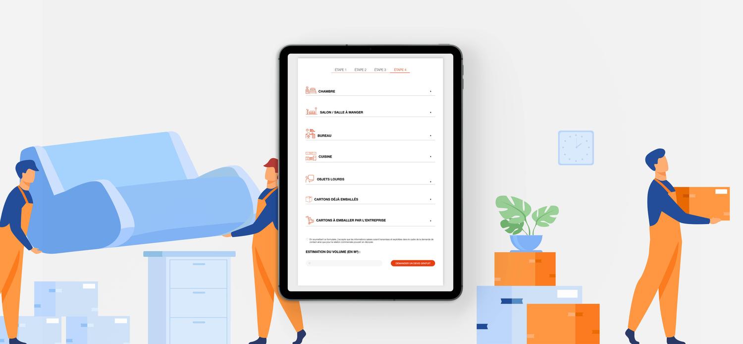 Pourquoi utiliser le calculateur de volume pour déménagement Arrowww Digital Partner ?