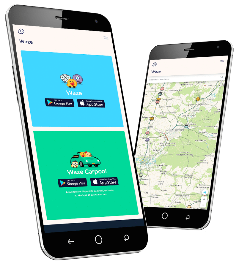 Localisez votre point de vente Waze